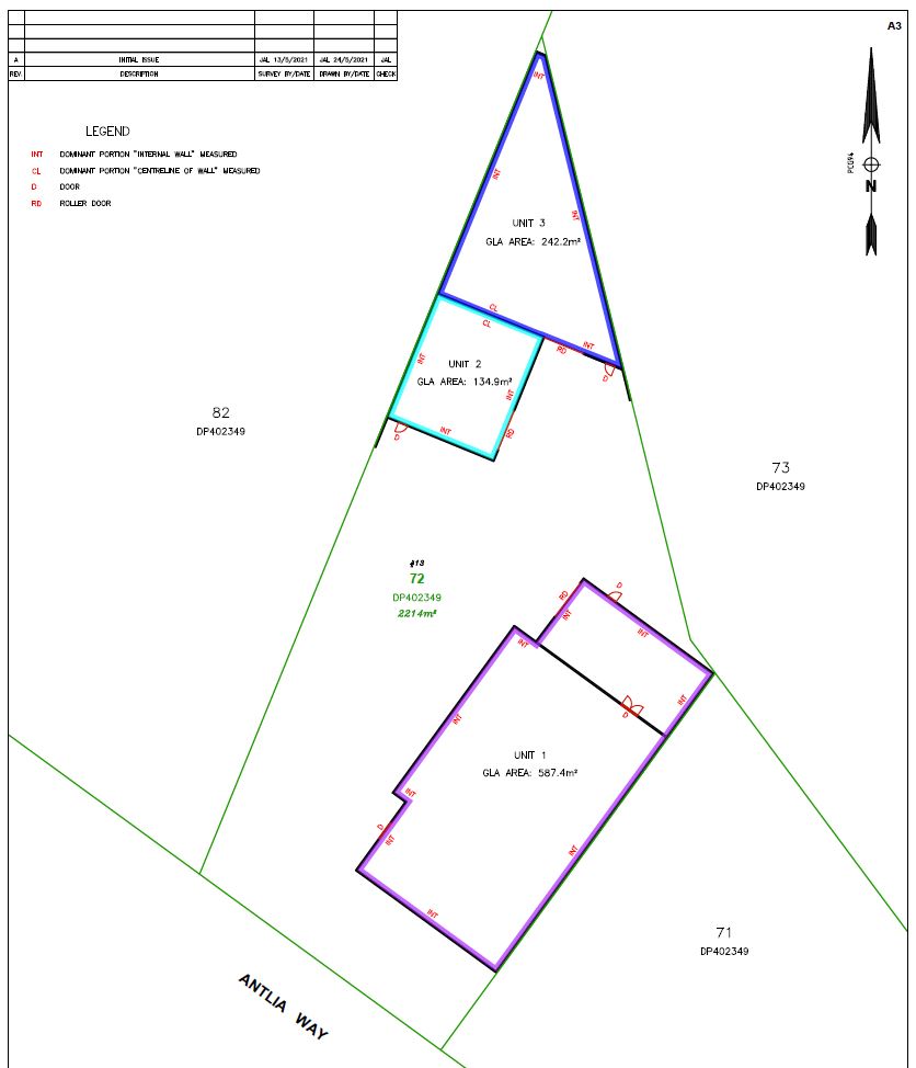 Gross Lettable Area (GLA) Survey